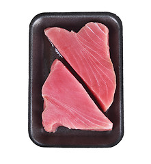 Image showing Ahi Tuna Raw Steaks