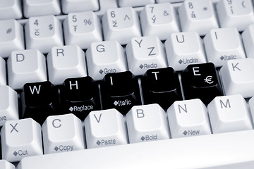 Image showing Key board