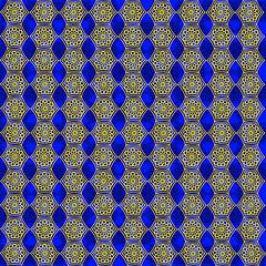 Image showing wallpapers with abstract blue patterns