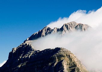 Image showing rocks and clouds