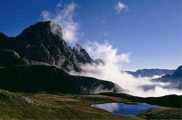 Image showing Lake in the hills