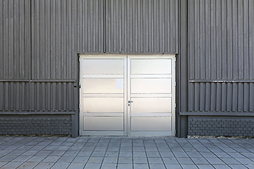 Image showing Warehouse Door