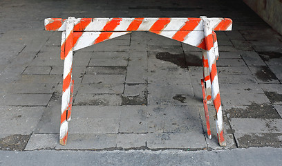 Image showing Traffic Barricade