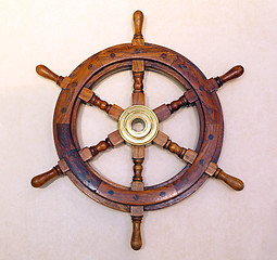 Image showing Ship Wheel