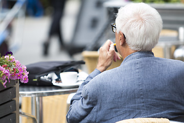 Image showing Smoking Man