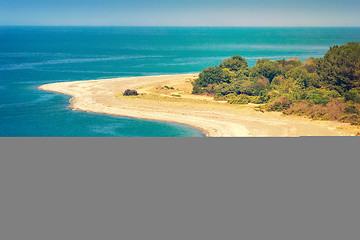 Image showing Landscape with sea views. Pitsunda, Abkhazia.