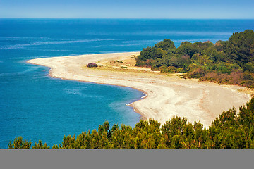 Image showing Landscape with sea views. Pitsunda, Abkhazia.