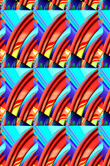 Image showing Abstract 3d background