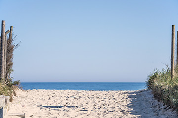 Image showing beach of Baltic Sea, Poland