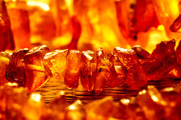 Image showing amber bracelet