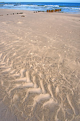 Image showing beach of Baltic Sea, Poland