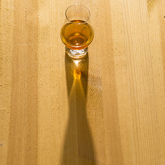 Image showing Whisky with sun shadow