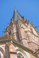 Image showing St.Peter and Paul Church in Wissembourg, France