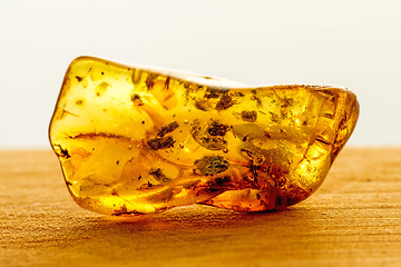 Image showing amber with inclusions