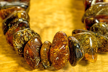 Image showing amber bracelet