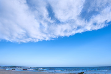 Image showing beach of Baltic Sea, Poland