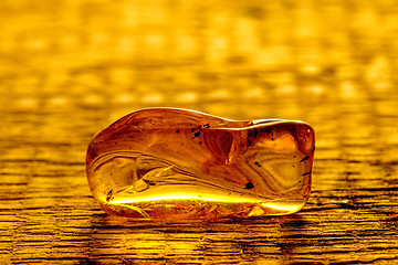 Image showing amber with inclusions