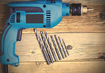 Image showing electric drill