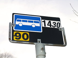 Image showing bus stop