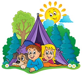 Image showing Camping theme image 2