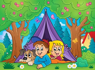 Image showing Camping theme image 3