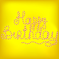 Image showing Happy Birthday