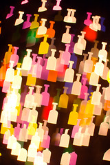 Image showing bokeh series - bottles2.