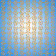 Image showing wallpapers with light patterns on the light blue