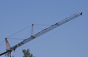 Image showing tower crane