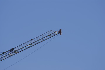 Image showing tower crane