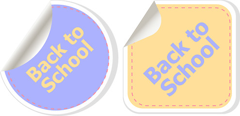 Image showing Back To School education banners