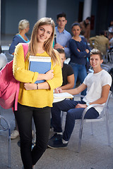 Image showing students group  study