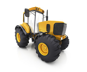 Image showing Farm tractor