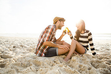 Image showing Couple having great time together