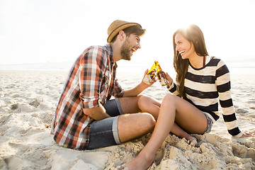 Image showing Couple having great time together