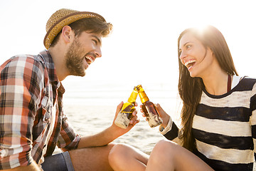 Image showing Couple having great time together