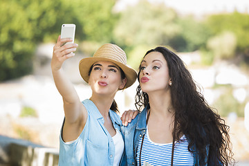 Image showing A Selfie during vacations