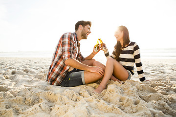 Image showing Couple having great time together