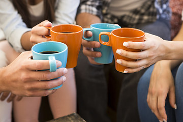 Image showing Coffee with friends