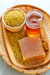 Image showing bee pollen