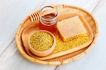 Image showing bee pollen