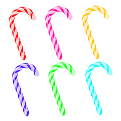 Image showing Candy Canes