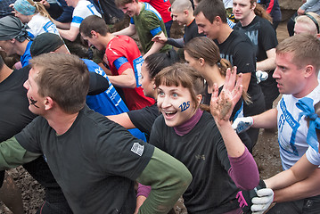 Image showing Dirty cross-country race. Tyumen. Russia