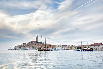 Image showing Old Istrian town of Rovinj or Rovigno in Croatia