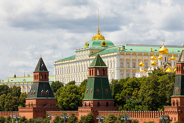 Image showing landscape with Grand Kremlin Palace