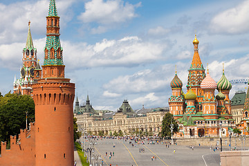 Image showing Moscow, Russia, Red square at summer day