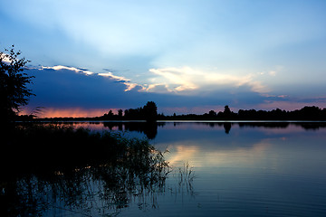 Image showing sunset