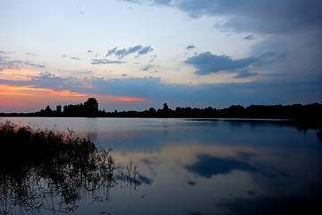 Image showing sunset