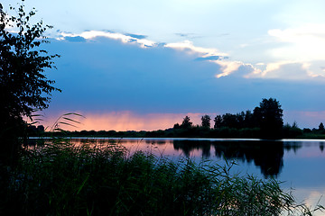 Image showing sunset