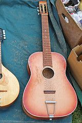 Image showing Flea Market Guitar